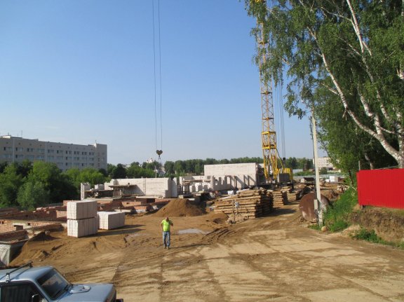 Ход строительства Дом на ул. Постышева, д. 65 на 15 июня 2015