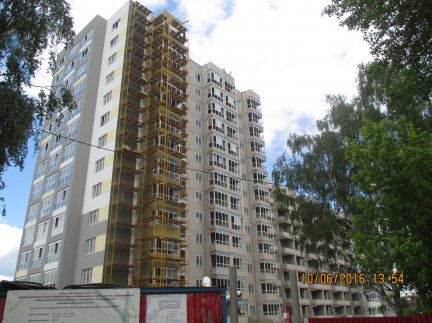 Ход строительства Дом на ул. Постышева, д. 65 на 10 июня 2016