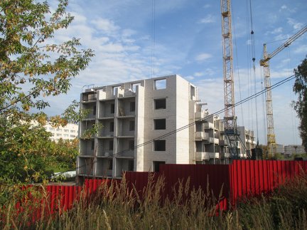 Ход строительства Дом на ул. Постышева, д. 65 на 18 сентября 2015