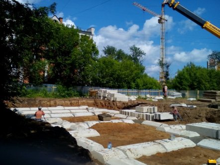 Ход строительства ЖК Дмитриевская Слобода (пер. Педагогический) на 22 июня 2015
