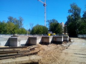Ход строительства ЖК Дмитриевская Слобода (пер. Педагогический) на 20 августа 2015