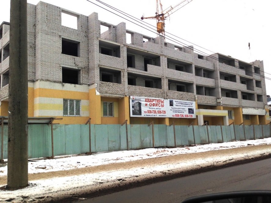Ход строительства ЖК Троицкая слобода на 9 декабря 2014