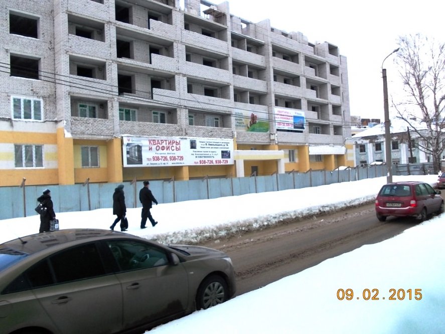 Ход строительства ЖК Троицкая слобода на 9 февраля 2015