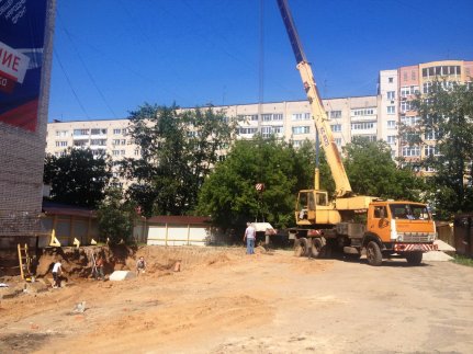 Ход строительства Дом на ул. Б. Хмельницкого, д. 7А на 2 июля 2013
