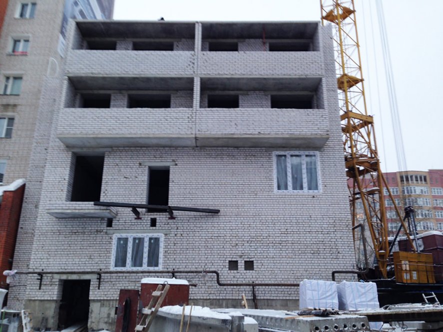 Ход строительства Дом на ул. Б. Хмельницкого, д. 7А на 17 декабря 2013