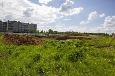 Ход строительства ЖК Аврора (Авдотьино, ул. Революционная) на 2 июня 2016
