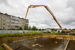 Ход строительства ЖК Аврора (Авдотьино, ул. Революционная) на 5 июля 2016