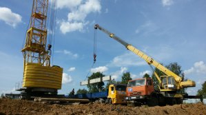 Ход строительства ЖК Аврора (Авдотьино, ул. Революционная) на 1 августа 2016