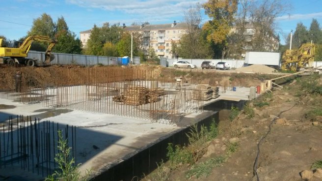 Ход строительства ЖК Гранат (Бакинский проезд) на 26 сентября 2016