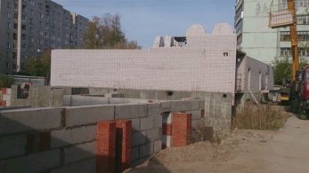 Ход строительства ЖК Майский (ул. 5-я Первомайская) на 13 августа 2015