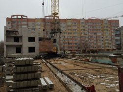 Ход строительства ЖК Майский (ул. 5-я Первомайская) на 6 октября 2015