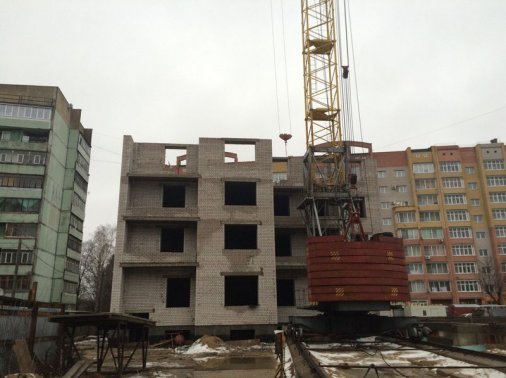 Ход строительства ЖК Майский (ул. 5-я Первомайская) на 4 декабря 2015