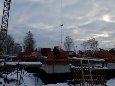 Ход строительства Дом Клевер на 30 ноября 2015