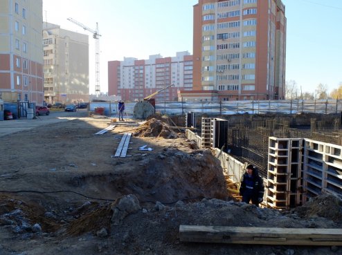 Ход строительства ЖК Иван Да Марья (Авдотьино, ул. Революционная) на 21 октября 2015