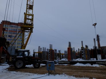 Ход строительства ЖК Иван Да Марья (Авдотьино, ул. Революционная) на 12 января 2016
