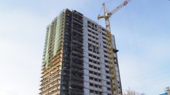 Ход строительства ЖК Центральный (ул. Зеленая) на 29 ноября 2016
