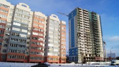 Ход строительства ЖК Центральный (ул. Зеленая) на 29 ноября 2016