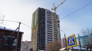 Ход строительства ЖК Центральный (ул. Зеленая) на 29 ноября 2016