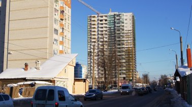 Ход строительства ЖК Центральный (ул. Зеленая) на 20 декабря 2016