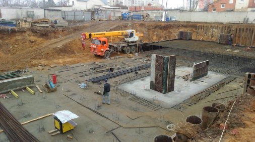 Ход строительства ЖК Высотка на Зеленой (ул. Зеленая) на 31 марта 2016