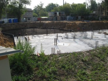 Ход строительства ЖК Тихий Бор (ул. Деревенская) на 15 августа 2014