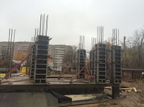 Ход строительства ЖК Тихий Бор (ул. Деревенская) на 15 октября 2014