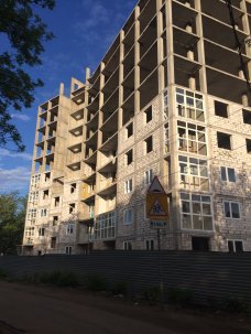 Ход строительства ЖК Тихий Бор (ул. Деревенская) на 1 июня 2015