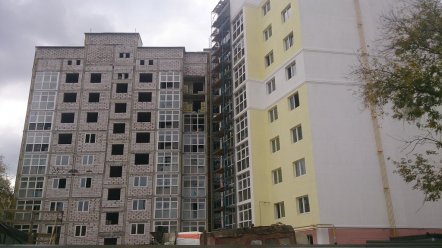 Ход строительства ЖК Тихий Бор (ул. Деревенская) на 30 сентября 2015