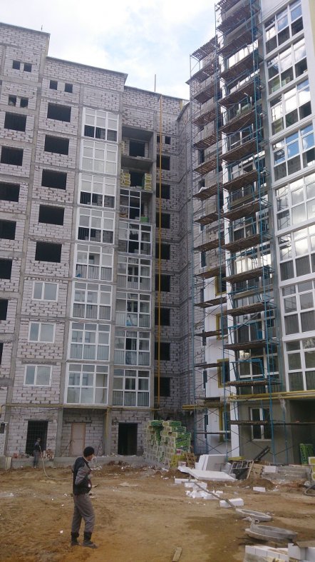 Ход строительства ЖК Тихий Бор (ул. Деревенская) на 30 сентября 2015