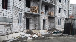 Ход строительства ЖК Тихий Бор (ул. Деревенская) на 12 марта 2015