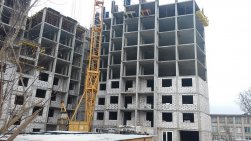 Ход строительства ЖК Тихий Бор (ул. Деревенская) на 12 марта 2015