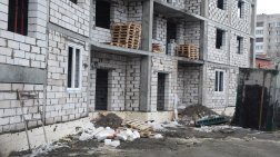 Ход строительства ЖК Тихий Бор (ул. Деревенская) на 12 марта 2015