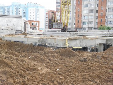 Ход строительства ЖК Малахит (Авдотьино, ул. Революционная), литер 13 на 7 мая 2013