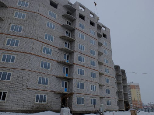 Ход строительства ЖК Малахит (Авдотьино, ул. Революционная), литер 13 на 15 января 2014