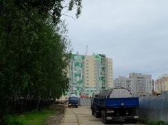 Ход строительства ЖК Малахит (Авдотьино, ул. Революционная), литер 13 на 7 июня 2015