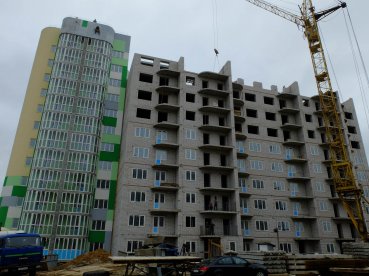 Ход строительства ЖК Малахит (Авдотьино, ул. Революционная), литер 13 на 7 июня 2015