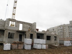Ход строительства ЖК Малахит, литер 14 на 9 октября 2013