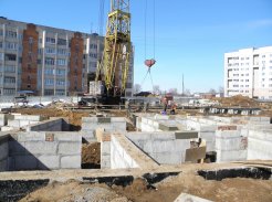 Ход строительства ЖК Малахит, литер 14 на 23 апреля 2013