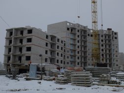 Ход строительства ЖК Малахит, литер 14 на 28 января 2014