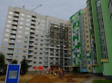 Ход строительства ЖК Малахит, литер 14 на 7 сентября 2015