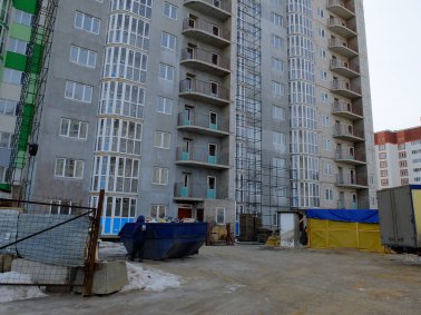 Ход строительства ЖК Малахит, литер 14 на 28 марта 2016