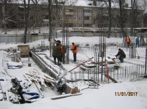 Ход строительства ЖК Нормандия (ул. Нормандия-Неман) на 11 января 2017