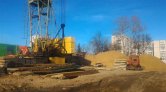 Ход строительства ЖК Панорама, литер 1 (по ул. Карла Маркса) на 12 апреля 2016