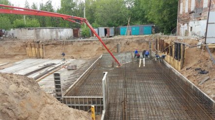 Ход строительства ЖК Панорама, литер 1 (по ул. Карла Маркса) на 12 мая 2016