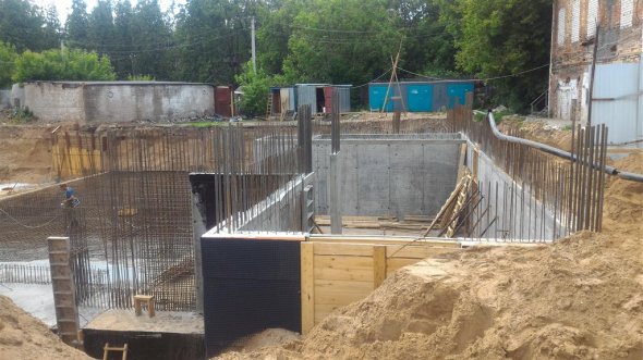 Ход строительства ЖК Панорама, литер 1 (по ул. Карла Маркса) на 28 мая 2016