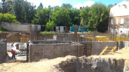 Ход строительства ЖК Панорама, литер 1 (по ул. Карла Маркса) на 22 июня 2016