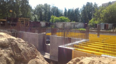 Ход строительства ЖК Панорама, литер 1 (по ул. Карла Маркса) на 22 июня 2016