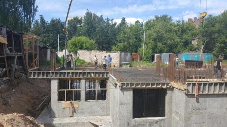 Ход строительства ЖК Панорама, литер 1 (по ул. Карла Маркса) на 30 июня 2016