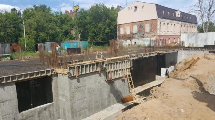 Ход строительства ЖК Панорама, литер 1 (по ул. Карла Маркса) на 30 июня 2016