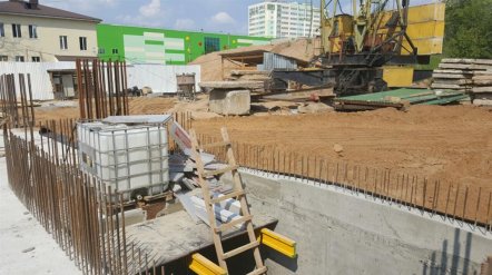 Ход строительства ЖК Панорама, литер 1 (по ул. Карла Маркса) на 4 июля 2016